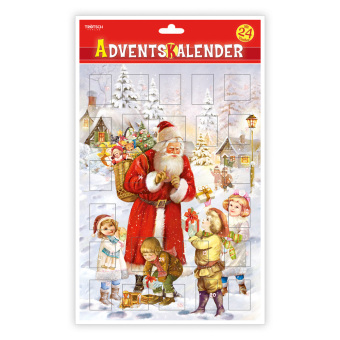 Календар/тефтер Trötsch Adventskalender Bescherung Adventskalender mit Türchen Trötsch Verlag GmbH & Co.KG