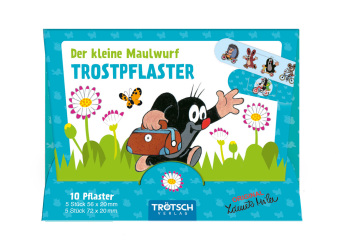 Game/Toy Trötsch Der kleine Maulwurf Pflasterset Trostpflaster blau Trötsch Verlag
