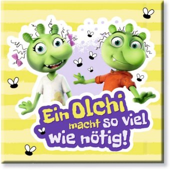 Spiel/Spielzeug Die Olchis. Magnet "So viel wie nötig" Erhard Dietl