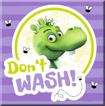 Hra/Hračka Die Olchis. Magnet "Don't Wash" Erhard Dietl