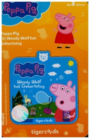 Hra/Hračka tigercard - Peppa Pig - Wendy Wolf hat Geburtstag 