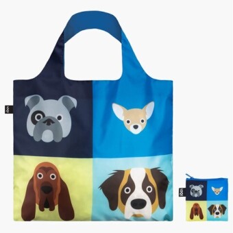 Játék LOQI Bag STEPHEN CHEETHAM Dogs, Recycled Bag 