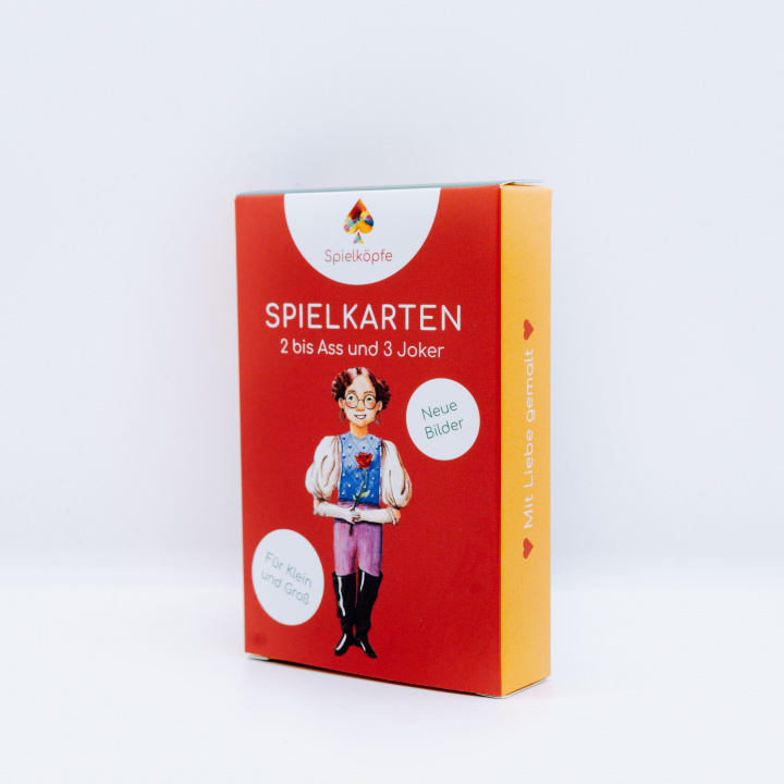 Joc / Jucărie Gendergerechte Kinderkarten (Spielkarten) Spielköpfe