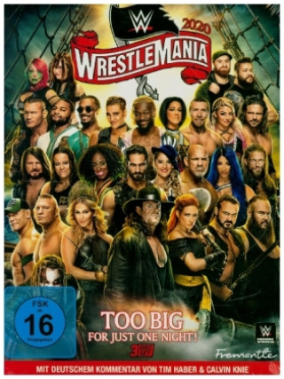 Video WWE: WRESTLEMANIA 36, 3 DVD 