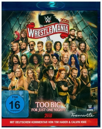 Video WWE: WRESTLEMANIA 36; ., 1 Blu-ray 