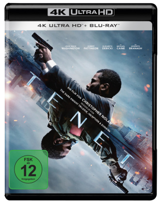 Video Tenet 4K, 1 UHD-Blu-ray + 2 Blu-ray Christopher Nolan