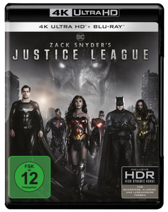 Видео Zack Snyder's Justice League 4K, 4 UHD-Blu-ray Zack Snyder