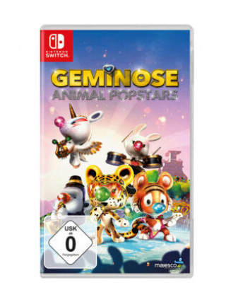 Kniha Geminose, Animal Popstars, 1 Nintendo Switch-Spiel 