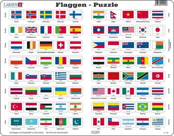Joc / Jucărie Flaggen (Kinderpuzzle) 
