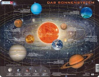 Játék Das Sonnensystem (Kinderpuzzle) 