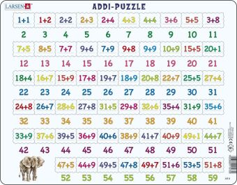 Igra/Igrača Addition (Kinderpuzzle) 
