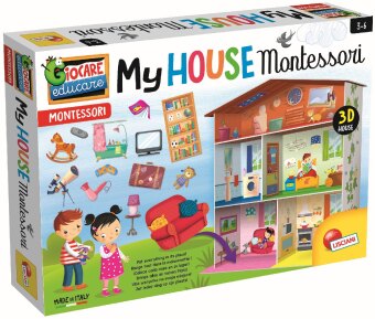 Joc / Jucărie Montessori Maxi My House 