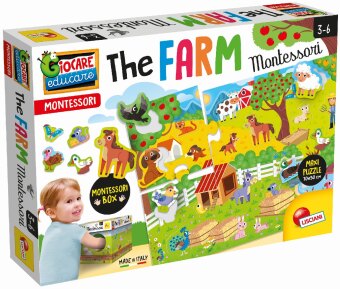 Játék Montessori Maxi The Farm 