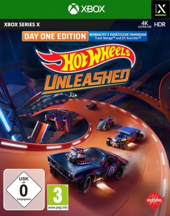 Видео Hot Wheels Unleashed, 1 Xbox Series X-Blu-ray Disc (Day One Edition) 