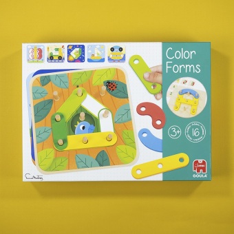 Game/Toy GOULA Farbformen (Kinderspiel) 