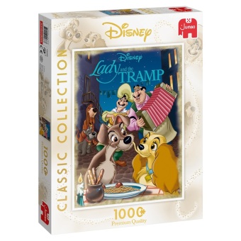 Hra/Hračka Disney Classic Collection Susi & Strolch  (Puzzle) 