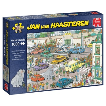 Hra/Hračka Jan van Haasteren - Jumbo geht einkaufen  (Puzzle) Jan van Haasteren