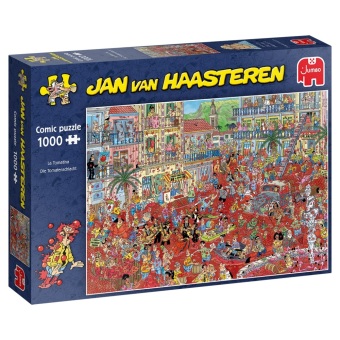 Játék Jan van Haasteren - La Tomatina  (Puzzle) Jan van Haasteren