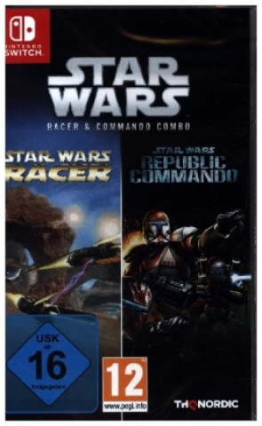 Kniha Star Wars, Racer and Commando Combo, 1 Nintendo Switch-Spiel 