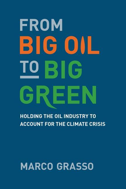 Buch From Big Oil to Big Green Marco Grasso