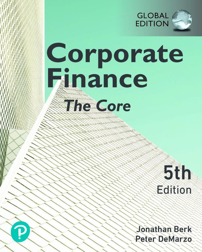Könyv Corporate Finance: The Core, Global Edition Jonathan Berk