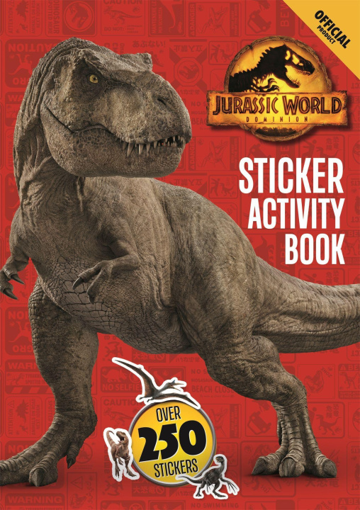 Книга Official Jurassic World Dominion Sticker Activity Book ORCHARD BOOKS