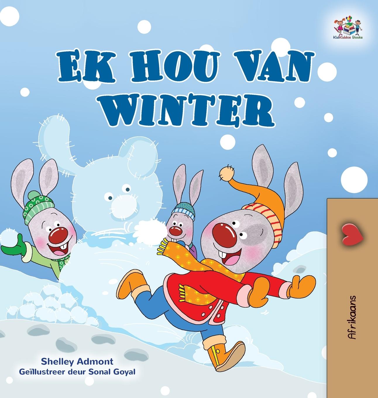 Kniha I Love Winter (Afrikaans Children's Book) Kidkiddos Books