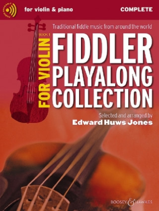 Nyomtatványok Fiddler Playalong Collection for Violin Book 1 Edward Huws Jones