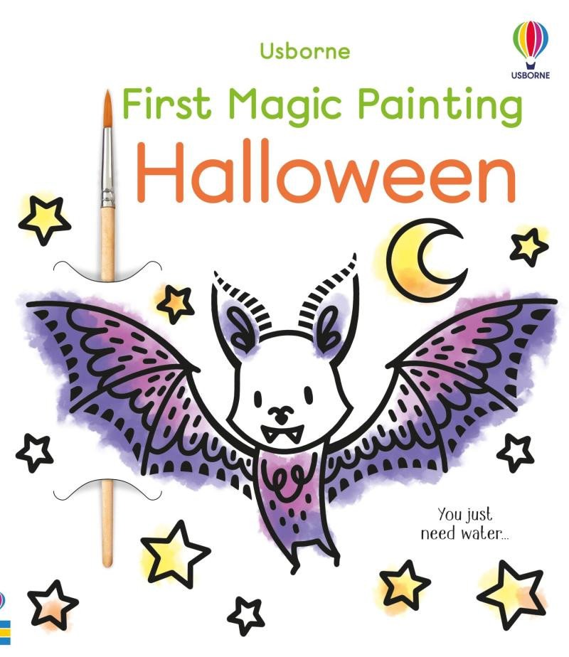 Book First Magic Painting Halloween ABIGAIL WHEATLEY