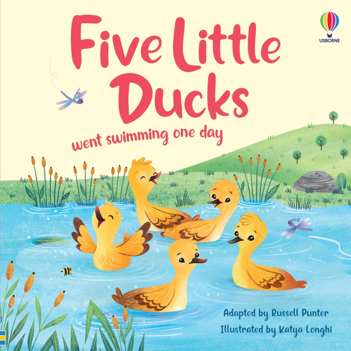 Książka Five Little Ducks went swimming one day RUSSELL PUNTER