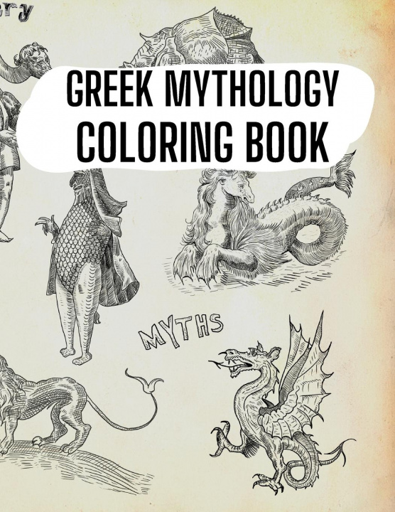 Carte Greek Mythology Coloring Book 