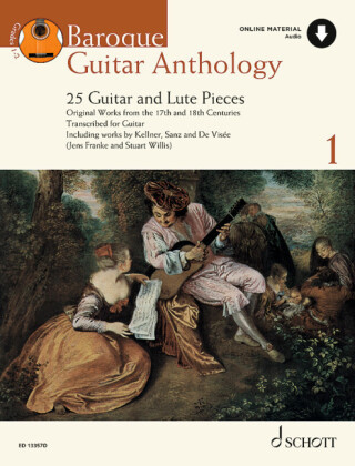 Printed items Baroque Guitar Anthology Jens Franke