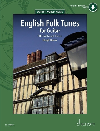 Printed items English Folk Tunes for Guitar Hugh Burns