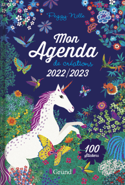 Kniha Mon agenda de créations 2022-2023 collegium