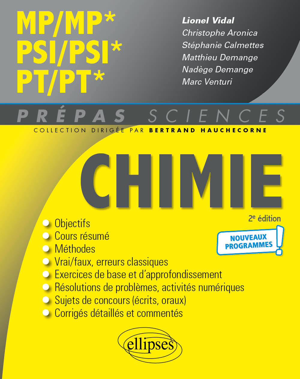 Kniha Chimie MP/MP* PSI/PSI* PT/PT*- Programme 2022 Vidal