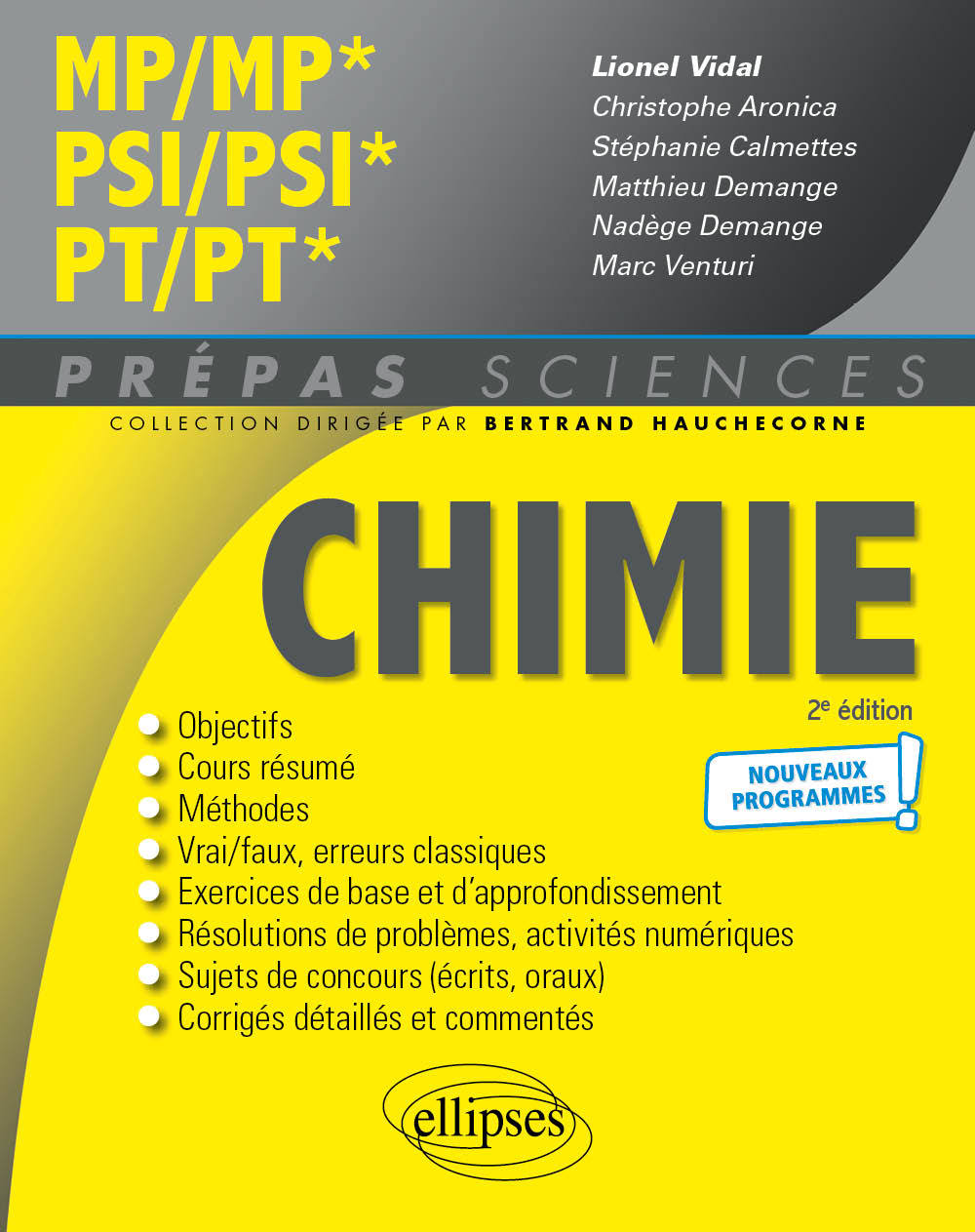 Książka Chimie MP/MP* PSI/PSI* PT/PT*- Programme 2022 Vidal