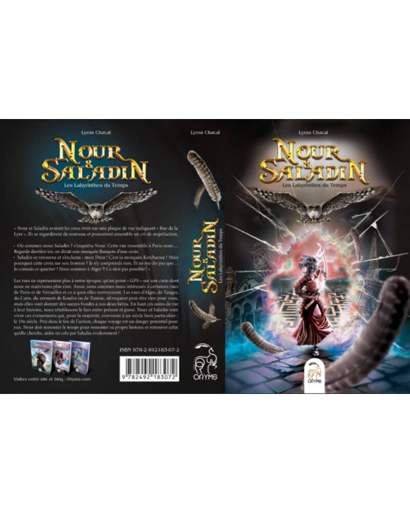 Carte Saladin coffret 4 tomes CHACAL LYESS