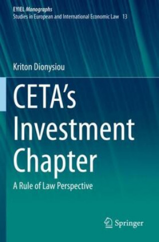 Carte CETA's Investment Chapter Kriton Dionysiou