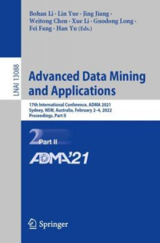 Book Advanced Data Mining and Applications Bohan Li
