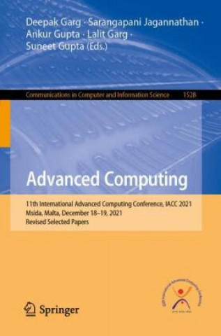 Knjiga Advanced Computing Deepak Garg