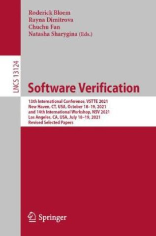 Kniha Software Verification Roderick Bloem