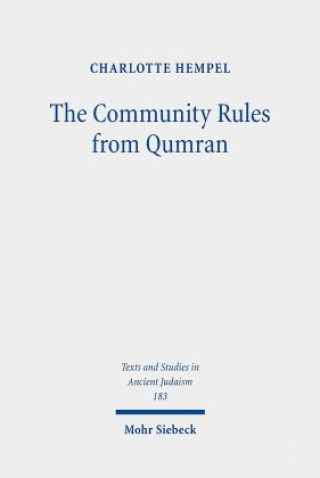 Carte Community Rules from Qumran Charlotte Hempel