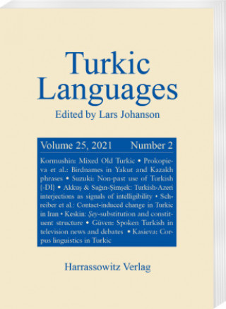 Kniha Turkic Languages 25 (2021) 2 Lars Johanson