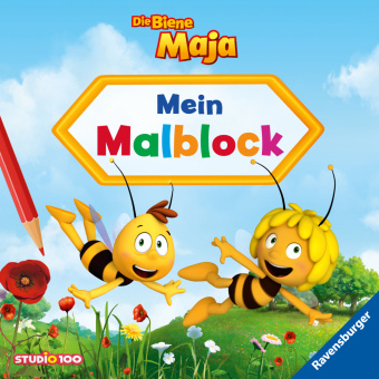 Carte Die Biene Maja: Mein Malblock Studio 100 Media GmbH
