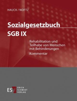 Kniha Sozialgesetzbuch (SGB) IX: Rehabilitation und Teilhabe von Menschen mit Behinderungen - Einzelbezug, 2 Teile Konrad Frerichs