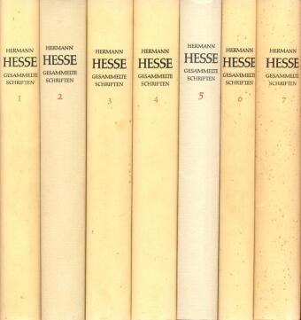 Könyv Gesammelte Schriften, 7 Teile Hermann Hesse