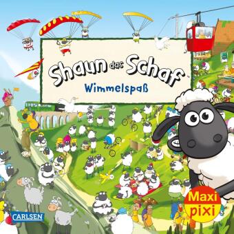 Книга Maxi Pixi 376: Shaun das Schaf Wimmelspaß Aardman Animations