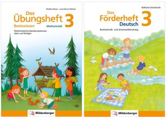 Book Sicher ins 4. Schuljahr - Sparpaket: Förderprogramm Rechnen - Schreiben - Grammatik · Klasse 3, 2 Teile diverse