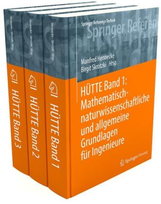Book HÜTTE Set: Grundlagen für Ingenieure Manfred Hennecke