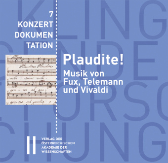 Audio Plaudite! Musik von Fux, Telemann und Vivaldi, 1 Audio-CD Alexander Rausch